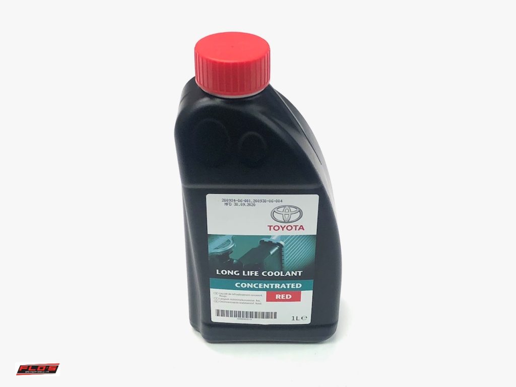 toyota red coolant
